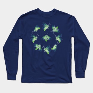 Fireflies Glowing Nights II Long Sleeve T-Shirt